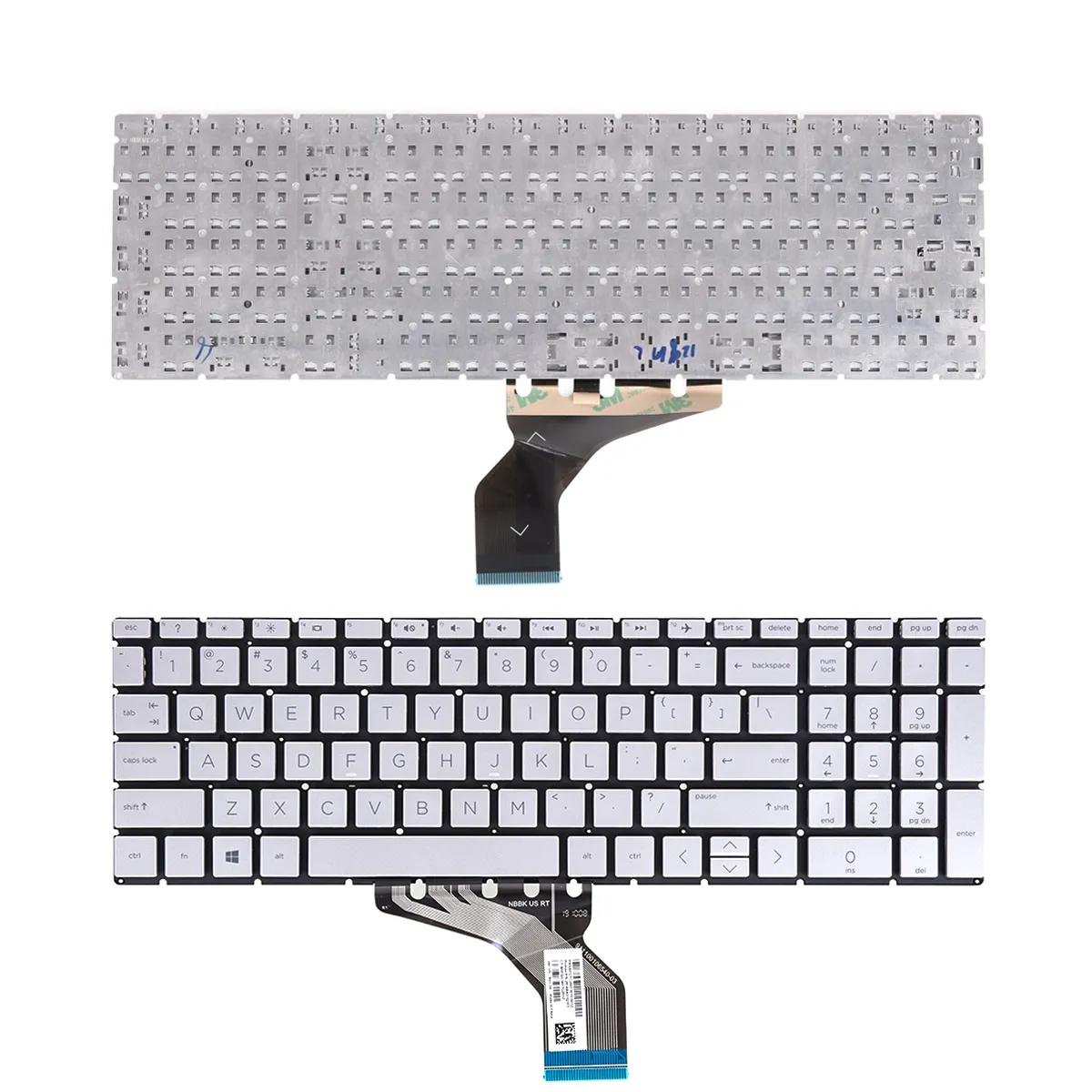 Picture of HP 15-CS 15-CS0025CL 15-CW000 15-CW0027CA 15-CW1063WM SILVER(No Backlit,win8)